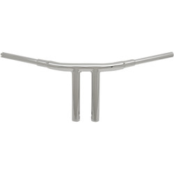 Drag Specialties 1-1/2" Big Buffalo 10" Chopper T-Bar Handlebars TBW - Chrome