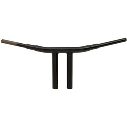 Drag Specialties 1-1/2" Big Buffalo 10" Chopper T-Bar Handlebars TBW - Gloss Black