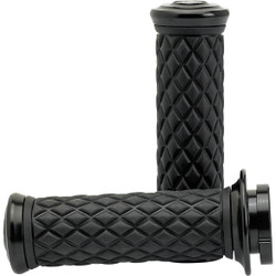 Biltwell Alumicore Grips for Harley TBW - Black