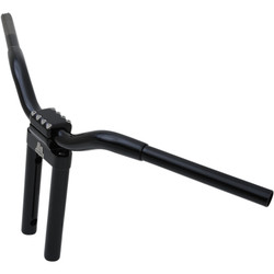 LA Choppers 1-1/4" Kage Fighter 12" T-Bar Handlebars - Flat Black