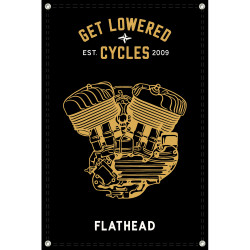 Get Lowered Cycles Harley Flathead Shop Banner