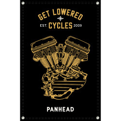 Get Lowered Cycles Harley Panhead Shop Banner