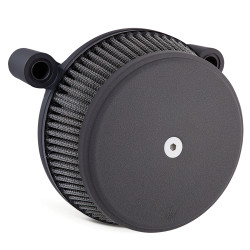 Arlen Ness Big Sucker Smooth Air Cleaner Kit for 2017-2023 Harley M8 - Black