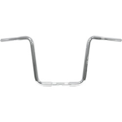 LA Choppers 1-1/4" Ape Hanger 14" Handlebars for Harley - Chrome