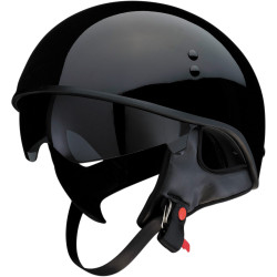 Z1R Vagrant Half Helmet - Gloss Black