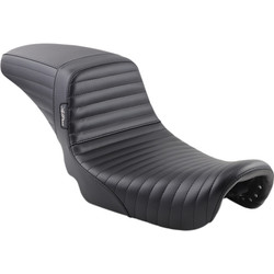 LePera Kickflip Daddy Long Legs Seat for 2006-2017 Harley Dyna - Pleated