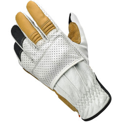 Biltwell Borrego CE Leather Gloves - Cement