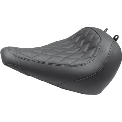 Mustang Wide Tripper Solo Seat for 2018-2024 Harley Fat Boy FLFB - Diamond