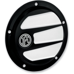 Performance Machine Scallop Derby Cover for 2015-2020 Harley Touring  - Contrast Cut