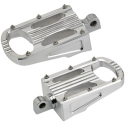 Biltwell Punisher XL Foot Pegs for Harley - Polished