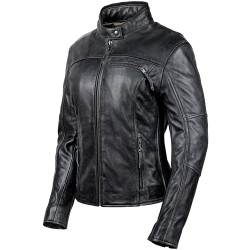 Cortech Lolo Women's Leather Jacket - Black