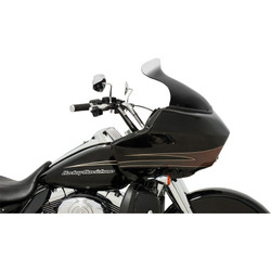 Memphis Shades 10" Spoiler Windshield for 1998-2013 Harley Road Glide - Ghost