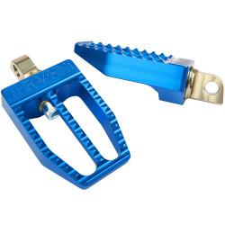 Thrashin Supply Militant Foot Pegs for Harley - Blue