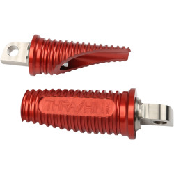 Thrashin Supply Canyon Foot Pegs for 2018-2020 Harley Softail - Red