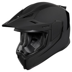 Icon Airflite Moto Helmet - Rubatone Black