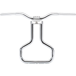 LA Choppers Kage Fighter T-Bars 18" Handlebars for 2015-2020 Harley Road Glide - Chrome