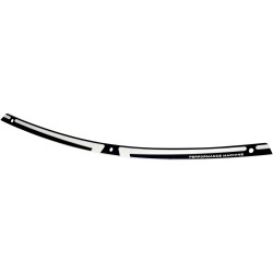 Performance Machine Scallop Windshield Trim for 1996-2013 Harley Touring - Contrast Cut