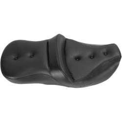 Saddlemen Heated Road Sofa Seat for 1997-2007 Harley FLHR FLHX - Pillow Top