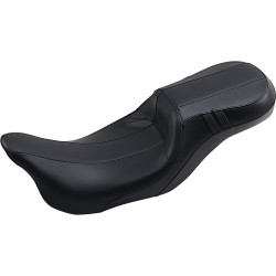 LePera Outcast Daddy Long Legs 2-Up Seat for 2008-2023 Harley Touring - Black/Carbon Weave