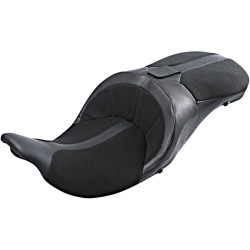Danny Gray TourIST 2-Up Seat for 2008-2023 Harley Touring - Mesh/Leather
