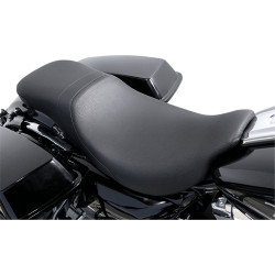 Danny Gray LowIST 2-Up Seat for 2008-2023 Harley Touring - Vinyl