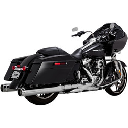 Vance & Hines Torquer 450 Slip-On Mufflers for 1995-2016 Harley Touring - Chrome