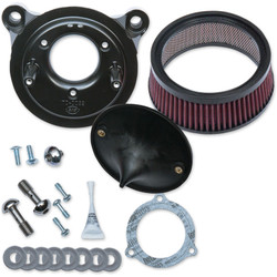 S&S Super Stock Stealth Air Cleaner Kit for 2008-2016 Harley Twin Cam Electronic Throttle