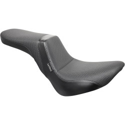 LePera Daytona Two-Up Seat for 2018-2024 Harley Street Bob - Basket Weave