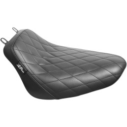 LePera Bare Bones Solo Seat for 2018-2024 Harley Softail FLDE/FLHC - Diamond