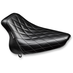 LePera Bare Bones Solo Seat for 2000-2007 Harley Softail FXST/FLST - Diamond