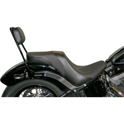 Danny Gray Airhawk Weekday 2-Up XL Seat for 2011-2015 Harley Softail FXS/FLS - Smooth
