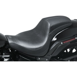 Mustang Tripper Fastback Seat for 2018-2020 Harley Softail Fat Bob - Smooth