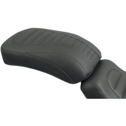 Mustang 12" Tripper Rear Seat for 2000-2017 Harley Softail FLSTC/ FLSTN - Tuck N Roll