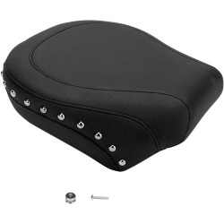 Mustang Wide Rear Seat for 2006-2017 Harley Softail FXST/FLST - Studded