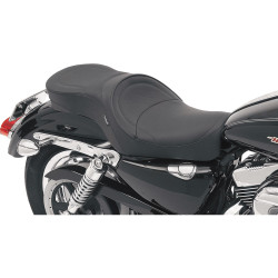 Drag Specialties Low-Profile Touring Seat for 2004-2020 Harley Sportster - Mild Stitch