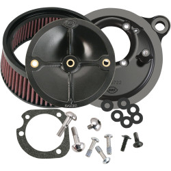 S&S Super Stock Stealth Air Cleaner Kit for 1999-2006 Harley Big Twin w/ S&S E/G Carb