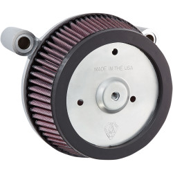 Arlen Ness Big Sucker Stage 1 Air Cleaner for OE Cover 1999-2017 Harley Twin Cam Dual Cable - Natural