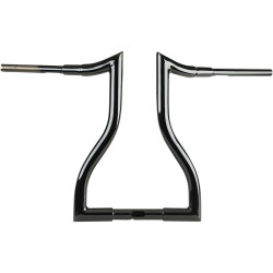 LA Choppers 16" Hammerhead Handlebars for 2015-2022 Harley Road Glide - Black