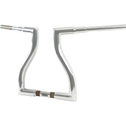 LA Choppers 12" Thresher Handlebars for 2015-2022 Harley Road Glide - Chrome