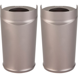 Arlen Ness Fork Boot Covers for 1980-2013 Harley Touring - Titanium