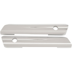 Drag Specialties Saddlebag Hinge Covers for 2014-2020 Harley - Chrome