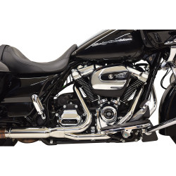 Bassani 2x2 Dual Exhaust Headpipes for 2017-2022 Harley Touring