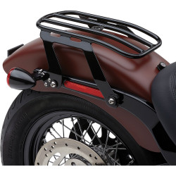 Cobra Detachable Solo Luggage Rack for 2018-2020 Harley Softail FLSL/FXBB - Black