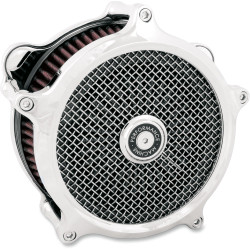 Performance Machine Slim Super Gas Air Cleaner for 2008-2016 Harley Twin Cam TBW - Chrome