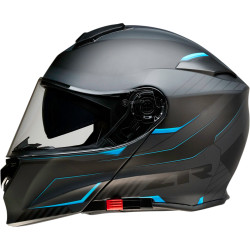 Z1R Solaris Modular Scythe Helmet - Black/Blue