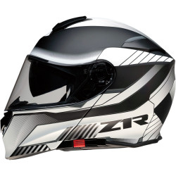 Z1R Solaris Modular Scythe Helmet - White/Black
