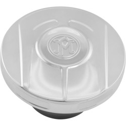 Performance Machine Scallop Gas Cap for 1996-2020 Harley Models - Chrome