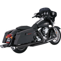 Vance & Hines Dresser Duals Header System for 2009-2016 Harley Touring - Black