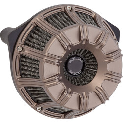 Arlen Ness 10-Gauge Inverted Air Cleaner for 2017-2023 Harley M8 - Titanium