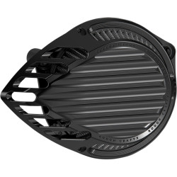 Rough Crafts Finned Air Cleaner for 2017-2022 Harley M8 - Black